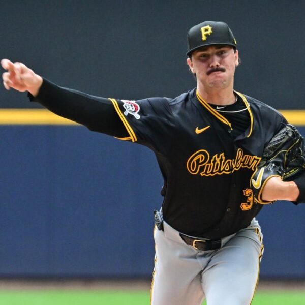 Paul Skenes no-hits Brewers for 7 innings in Pirates’ 1-0 win