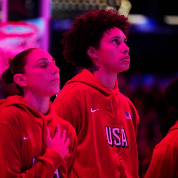 Team USA celebrating Brittney Griner’s journey: Russian jail to Olympic return