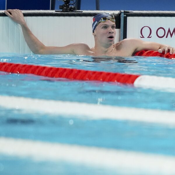 France’s Leon Marchand lives Olympic dream with double gold in 200