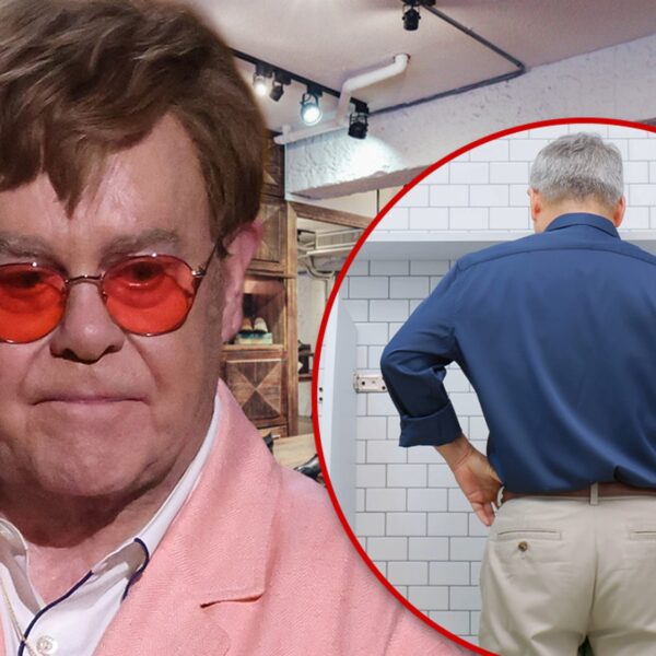 Elton John Allegedly Pissing In a Bottle at Shoe Store Inspires Copycats