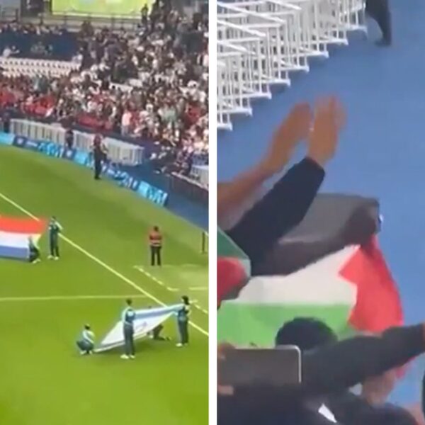 Pro-Palestine Protesters Chant ‘Heil Hitler’ at Israel’s Olympics Soccer Match