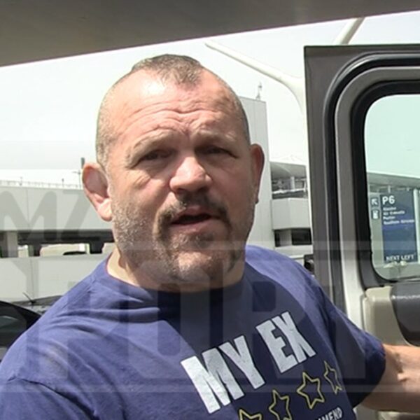 Chuck Liddell Shows Off Massive Tricked-Out Hummer At LAX