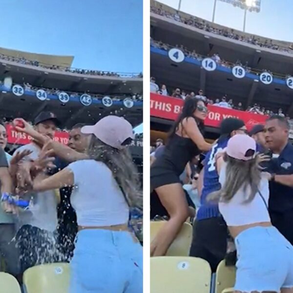 MLB Fan Hurls Beer On Woman, Ignites Brawl At Dodgers Vs. Red…