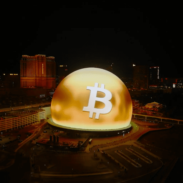 Bitcoin Takes Over Las Vegas Sphere: 1st Crypto Displayed