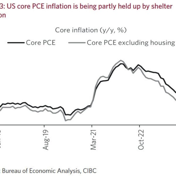 Shelter inflation is the important thing to North American inflation outlook