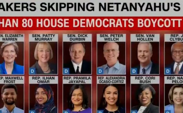 Democrats Mass Boycott Netanyahu Speech To Congress