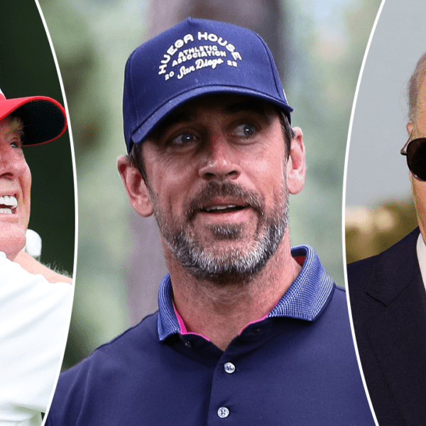Aaron Rodgers quips about Joe Biden’s golf retort to Donald Trump: ‘He…
