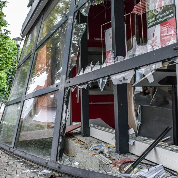ATM bombings have soared to a document excessive in Germany