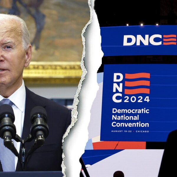 Democratic delegates shift highlight to Kamala Harris following Biden’s 2024 dropout determination