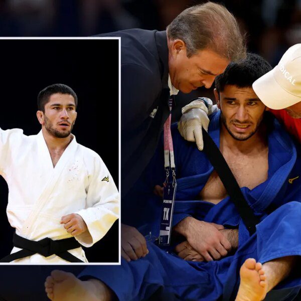 Tajikistan Olympian refuses to shake Israeli athlete’s hand, yells ‘Allah Akbar’ during…