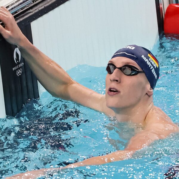 Germany’s Lukas Maertens wins Olympic gold in males’s 400-meter freestyle