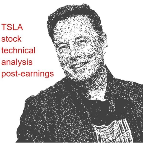 TSLA inventory technical evaluation video, after unfavorable earnings