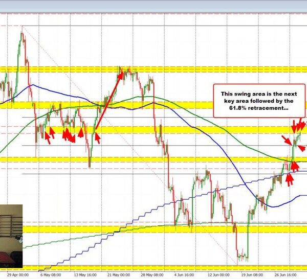 USDCHF extends the good points right this moment however has swing space…