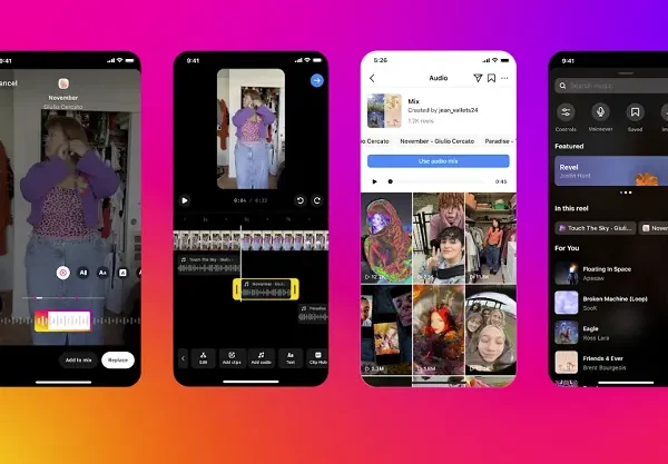 Instagram Will Now Enable You to Add 20 Audio Tracks to Reels