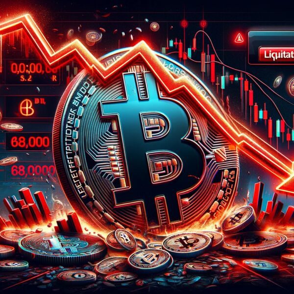 $110M Crypto Longs Erased As Bitcoin Retraces From $68,000