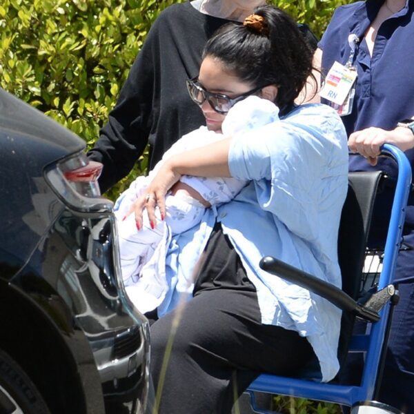 Vanessa Hudgens Gives Birth, Leaves Hospital with First Baby