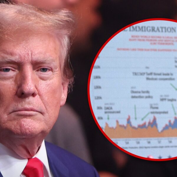 Donald Trump Says Immigration Chart Saved His Life During Assassination Attempt