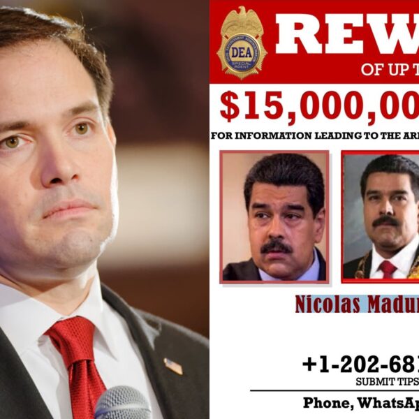 Sen. Marco Rubio Reminds Venezuelans of $15 Million Reward for Capturing Dictator…