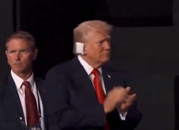 President Trump Takes the Stage on the RNC Convention with Bandaged Ear…