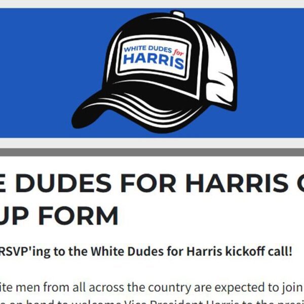 ‘White Dudes for Harris’ digital assembly roasted on-line: ‘Most Beta gathering in…