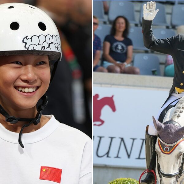 11-year-old skateboarder and 59-year-old equestrian the youngest and oldest to compete within…