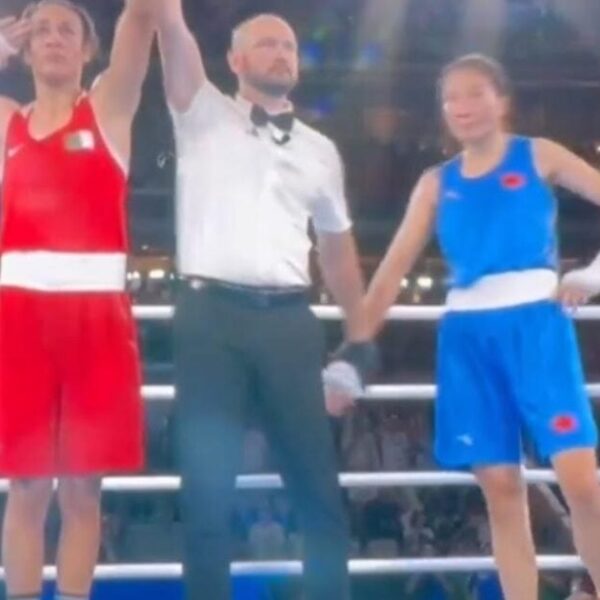 Male Boxer Imane Khelif Takes the Gold in Women’s Boxing on the…