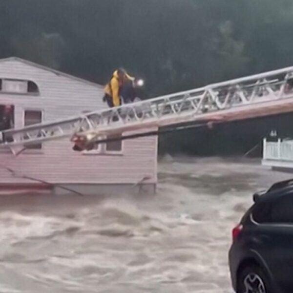 Dramatic Video Shows Severe Flooding in Connecticut, 2 Dead