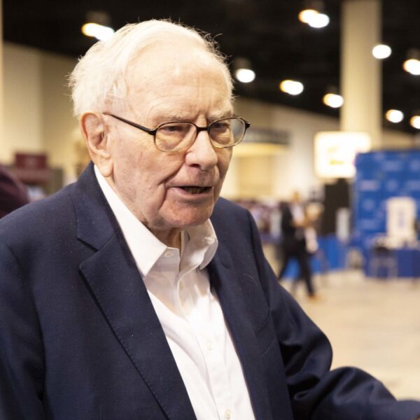 Warren Buffett’s Berkshire Hathaway bought practically half its stake in Apple