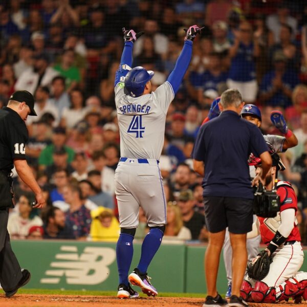 George Springer helps Blue Jays beat Red Sox twice