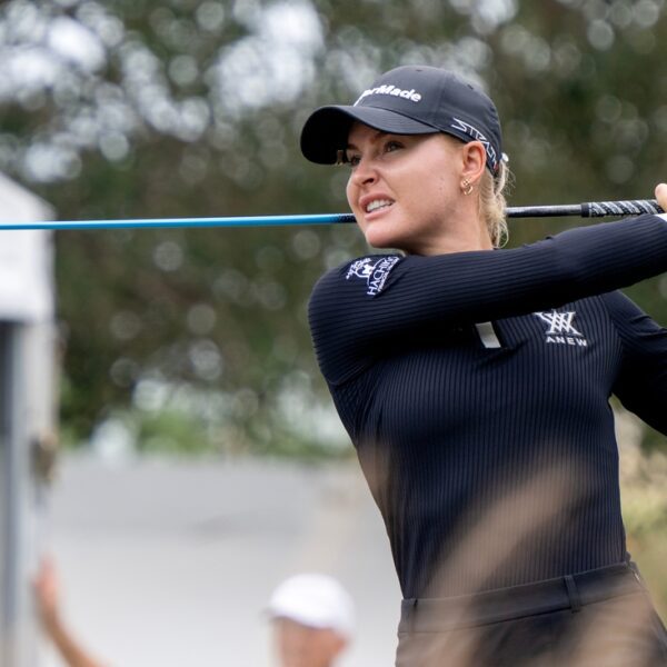 Home Alone: England’s Charley Hull birdies 18 for solo Open lead