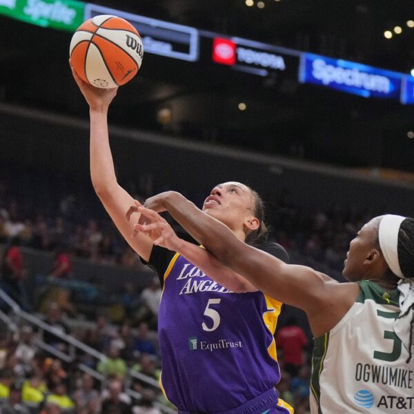 Sparks’ Dearica Hamby sues WNBA, Aces over being pregnant discrimination