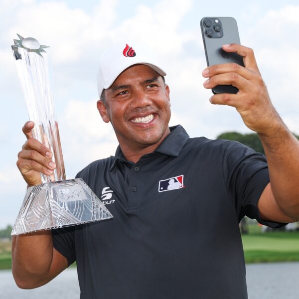 Jhonattan Vegas relishes drought-busting win for household’s sake