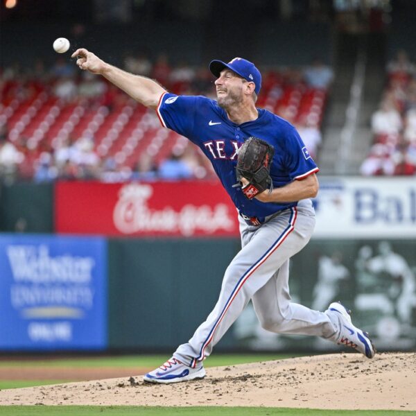 Rangers RHP Max Scherzer (shoulder fatigue) to IL