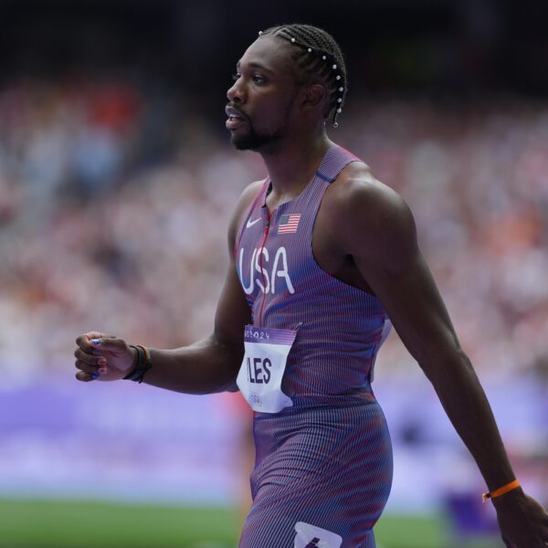 Noah Lyles rides profession curler coaster to Olympic 100-meter gold