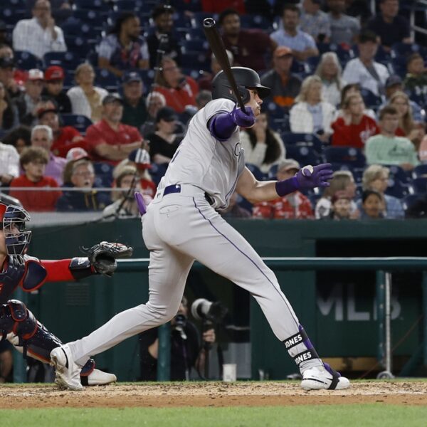 Nolan Jones, Rockies shoot for an additional win vs. Nationals