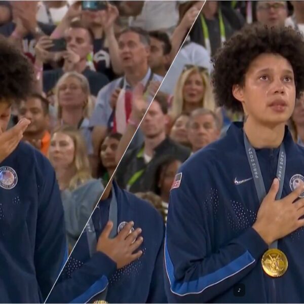 Newfound Gratitude: Brittney Griner Cries During National Anthem at Olympics – (VIDEO)…