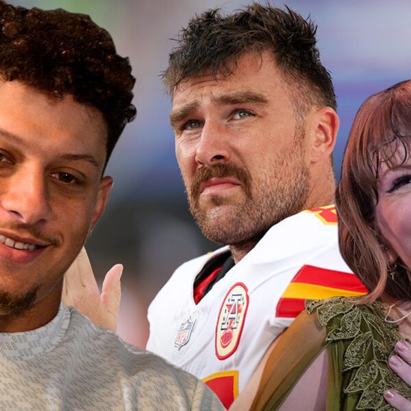 Patrick Mahomes Says Taylor Swift is Behind Travis Kelce’s New Bushy Hairdo