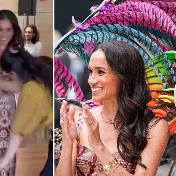 Meghan Markle Dancing in Colombia, Prince Harry on Sidelines