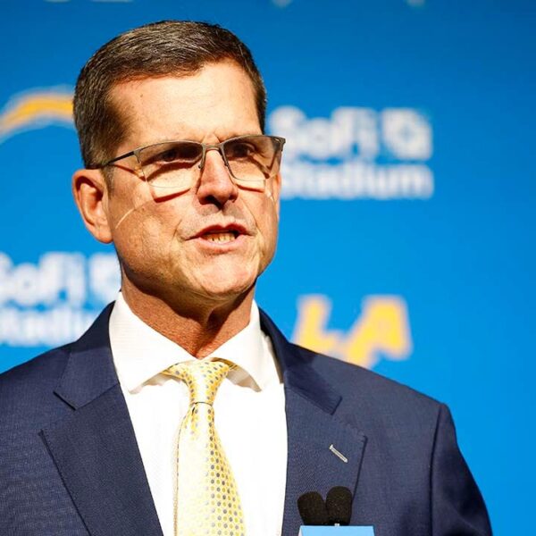 Chargers coach Jim Harbaugh to function honorary captain at Michigan’s season opener…