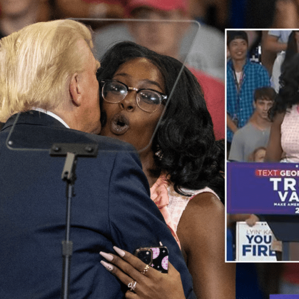 Former President Trump introduces Michaelah Montgomery at Atlanta rally