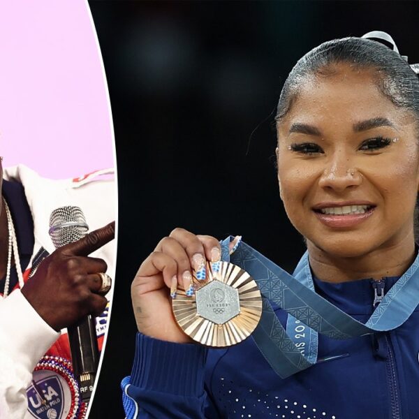 Flavor Flav makes Jordan Chiles bronze clock necklace amid medal drama: ‘USA…