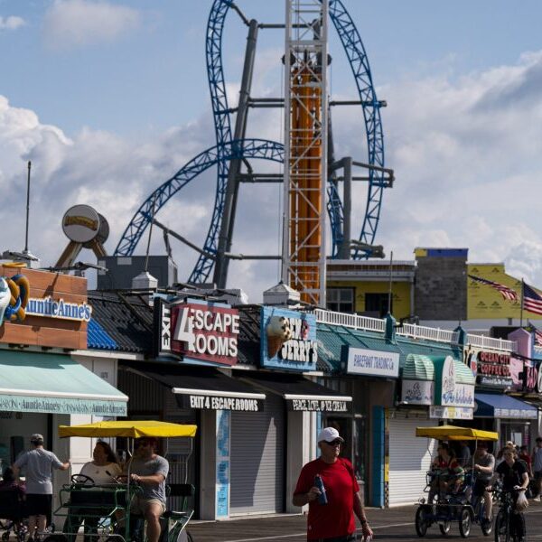 American vacationers are flocking to boardwalks and piers to stay to their…