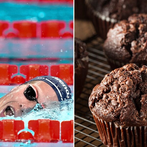 Olympic athletes share their opinions of the chocolate chip muffin