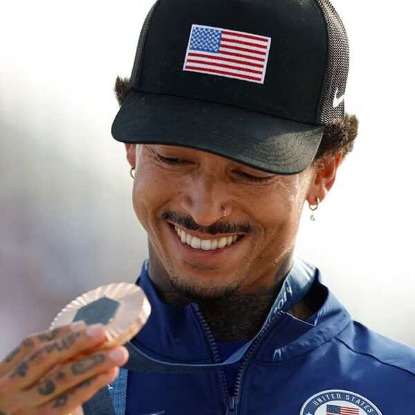 US skateboarder Nyjah Huston reveals bronze medal’s deterioration: ‘Not as prime quality…