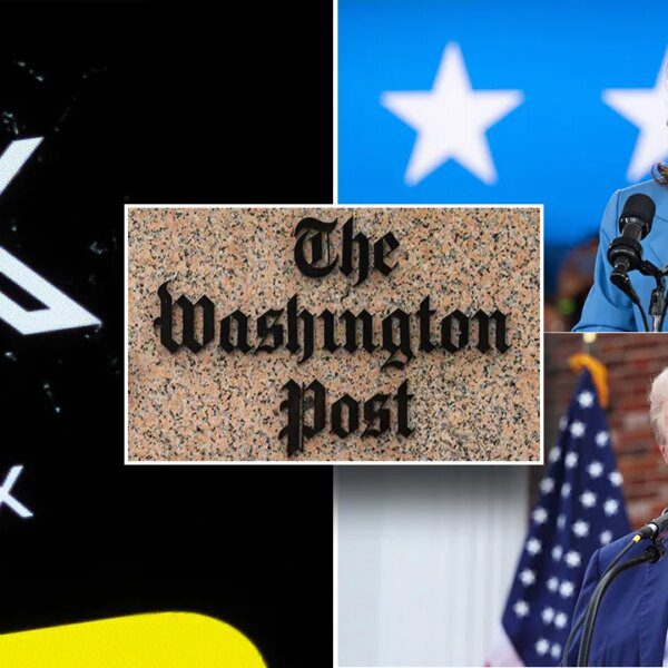 Washington Post paying for advertisements on X that includes pro-Democrat, anti-Trump content…