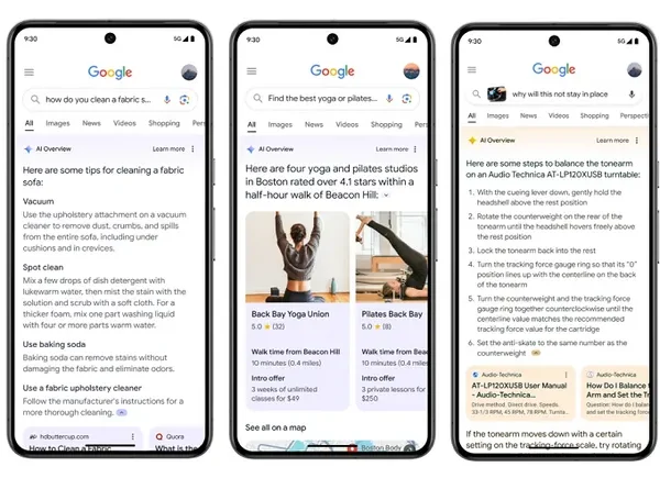 Google Expands AI Overviews, Adds New Link Displays