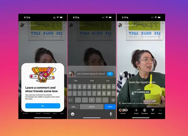 Instagram Adds Stories Comments to Encourage Interaction