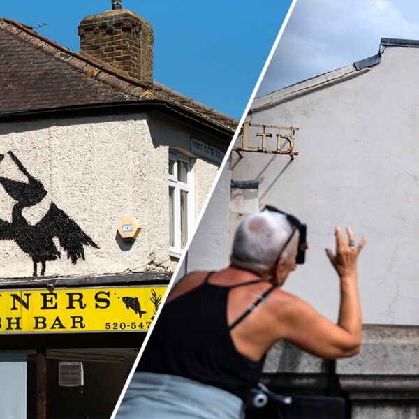 London Zoo portray accomplished by Banksy is believed to be the final…