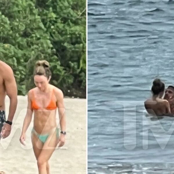 Mauricio Umansky Packs on PDA with New Girlfriend on Mexico Beach