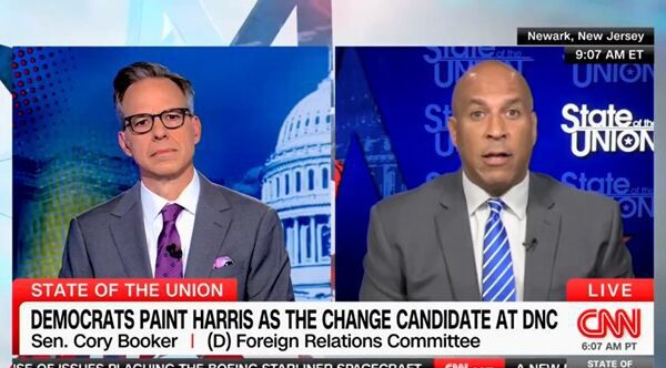 New Jersey Democrat Senator Cory Booker Boasts on CNN: We Can “Kill…